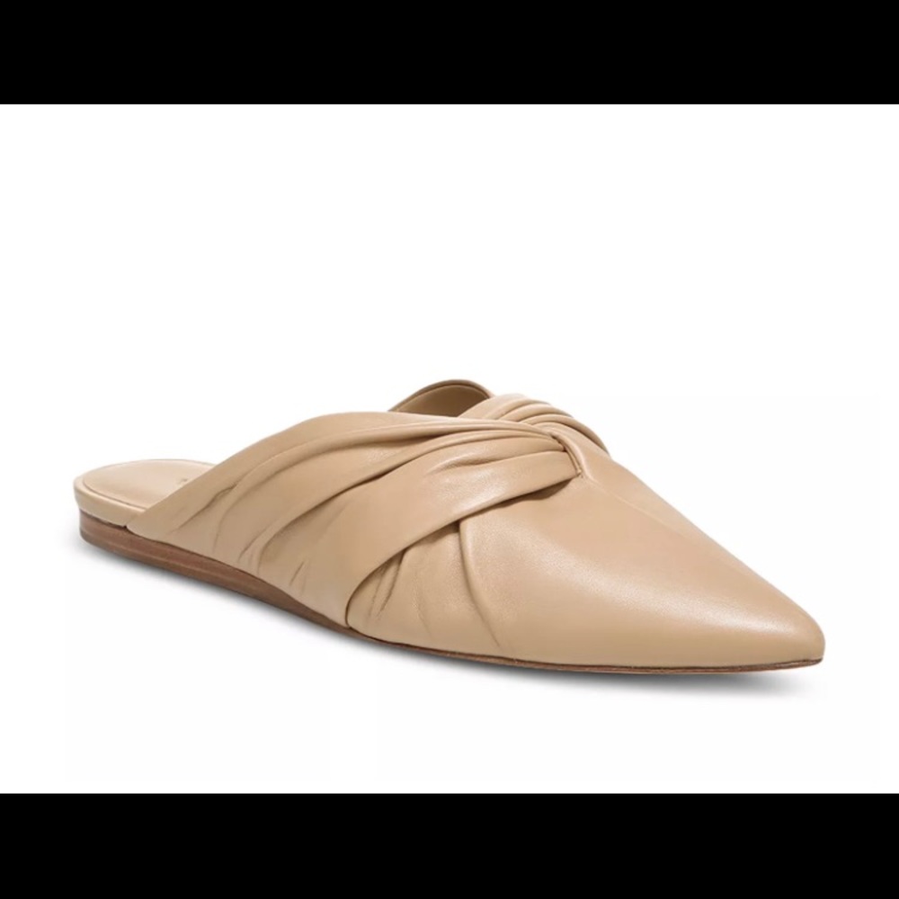 VINCE leather “Crenne” slides